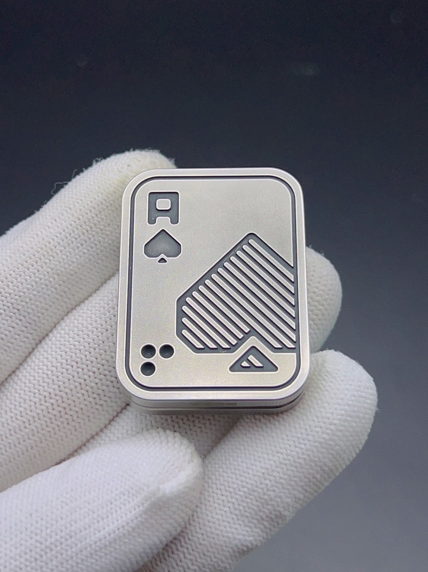 Poker Shuffle Stainless Steel