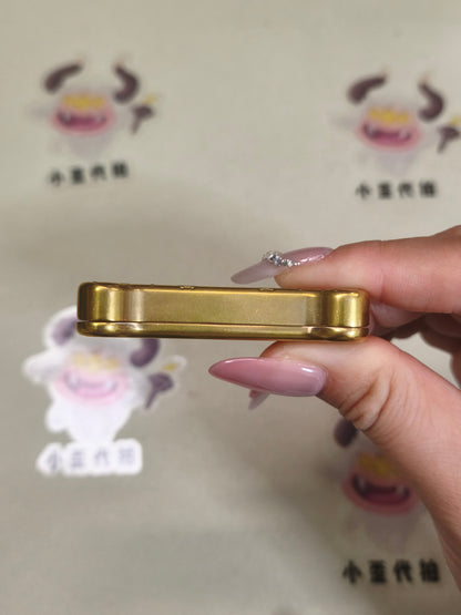 Thorn Light Steam Bone Brass Engraved