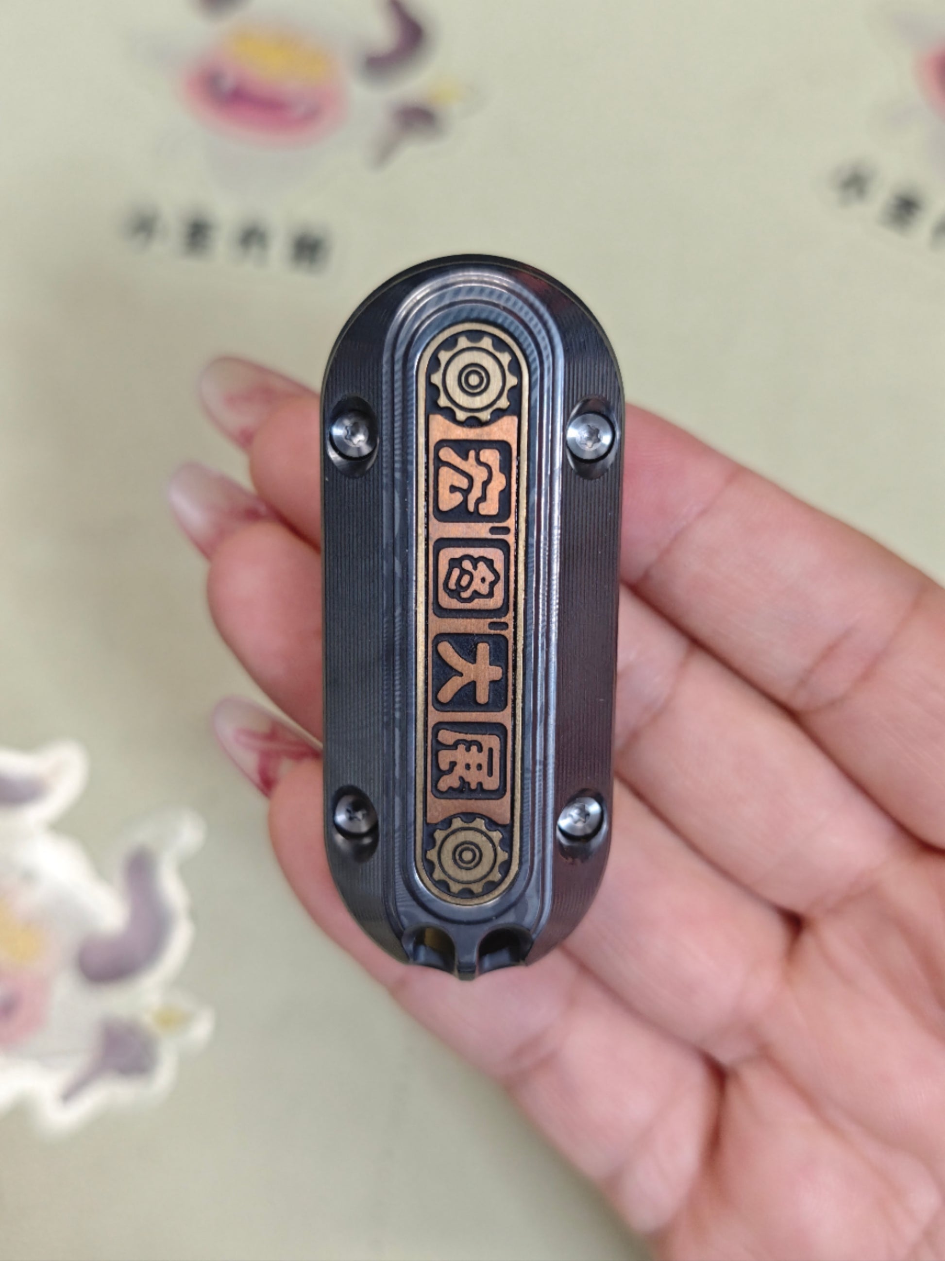 Cyber Jiaotu Damasteel PVD Coated