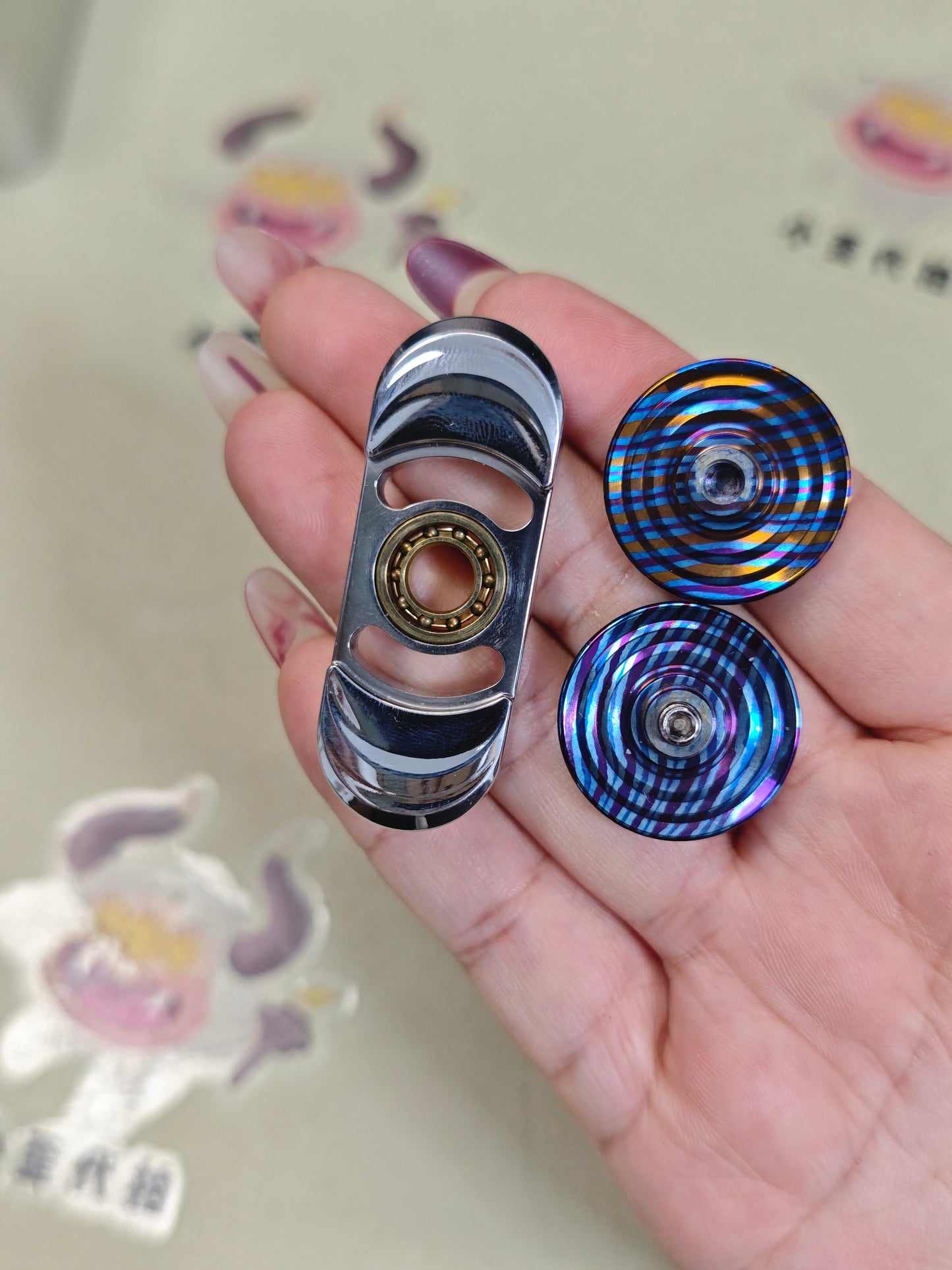 Stacked Mirror Stainless Steel Mokuti