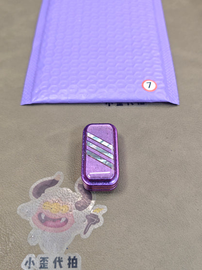 Lucky Candy Crystallized Titanium Resin-Sealed