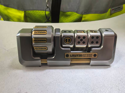 Jackpot 2.0 Deskset Brass Stainless Steel