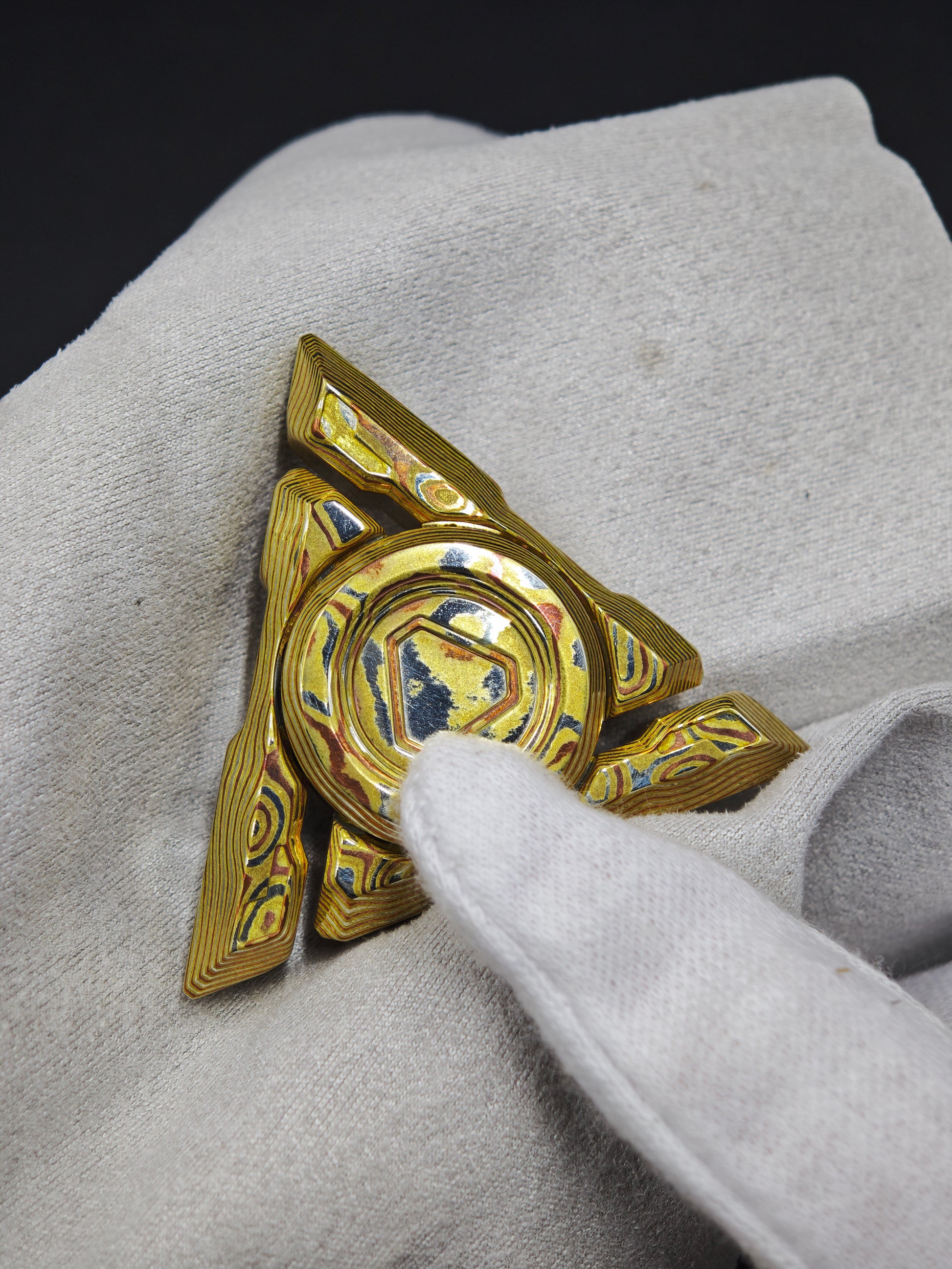 Tri Body Copper Mokume Limited Edition