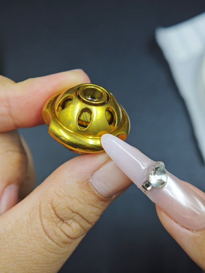 Planet Damasteel Gold Plated