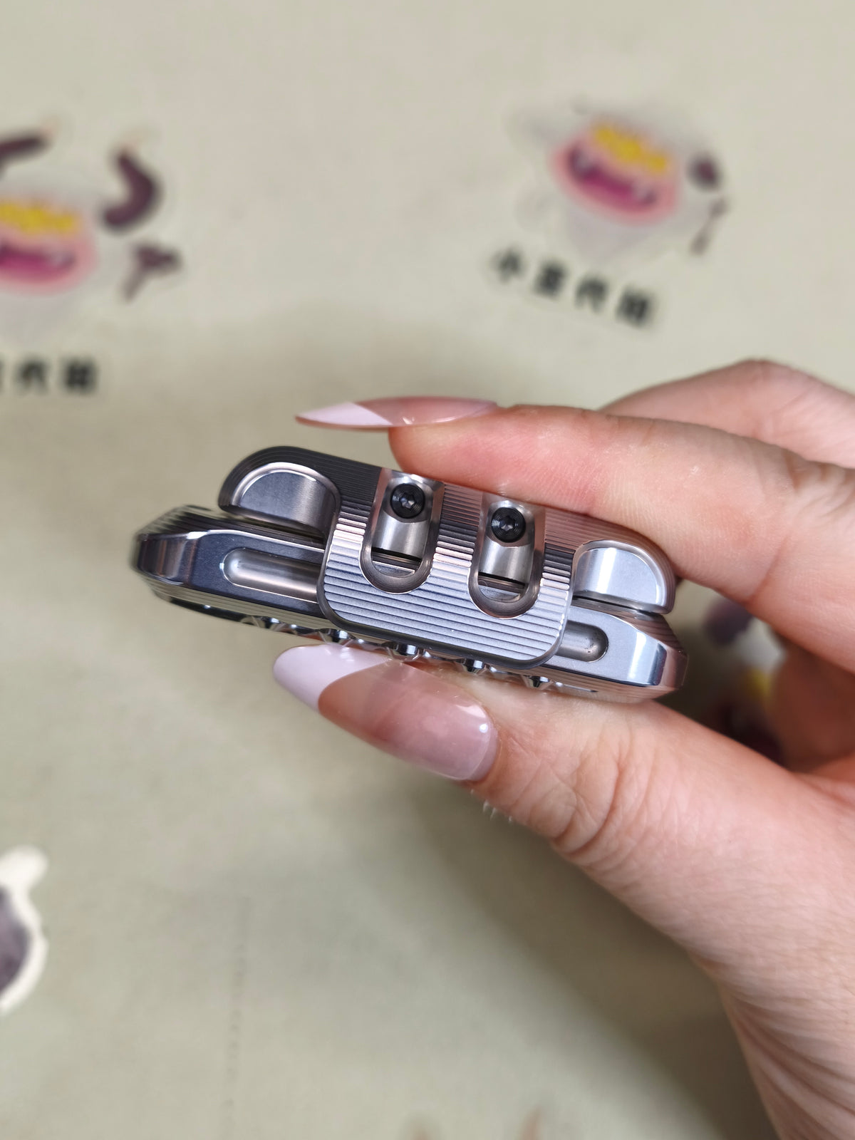 Exoskeleton Magnetic Mechanical Stainless Steel Blasted