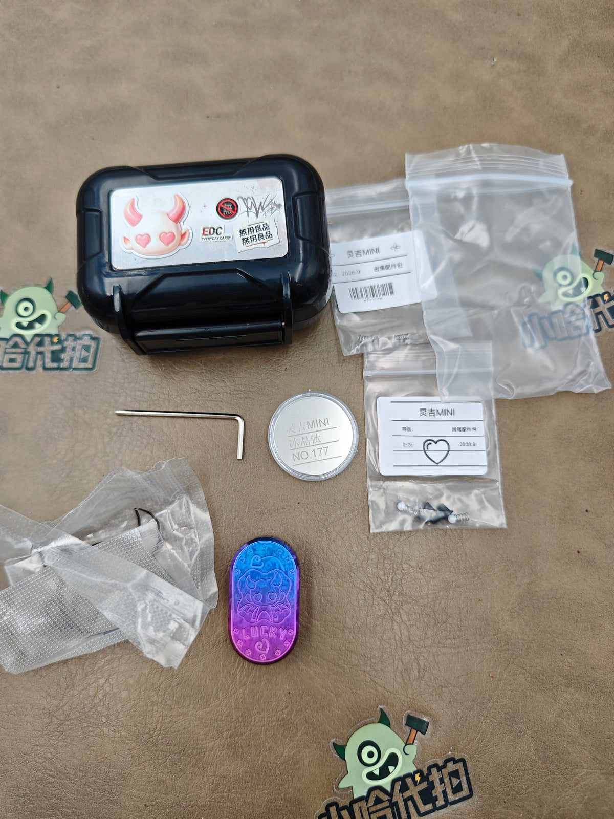 Ling Ji Mini Crystallized Titanium