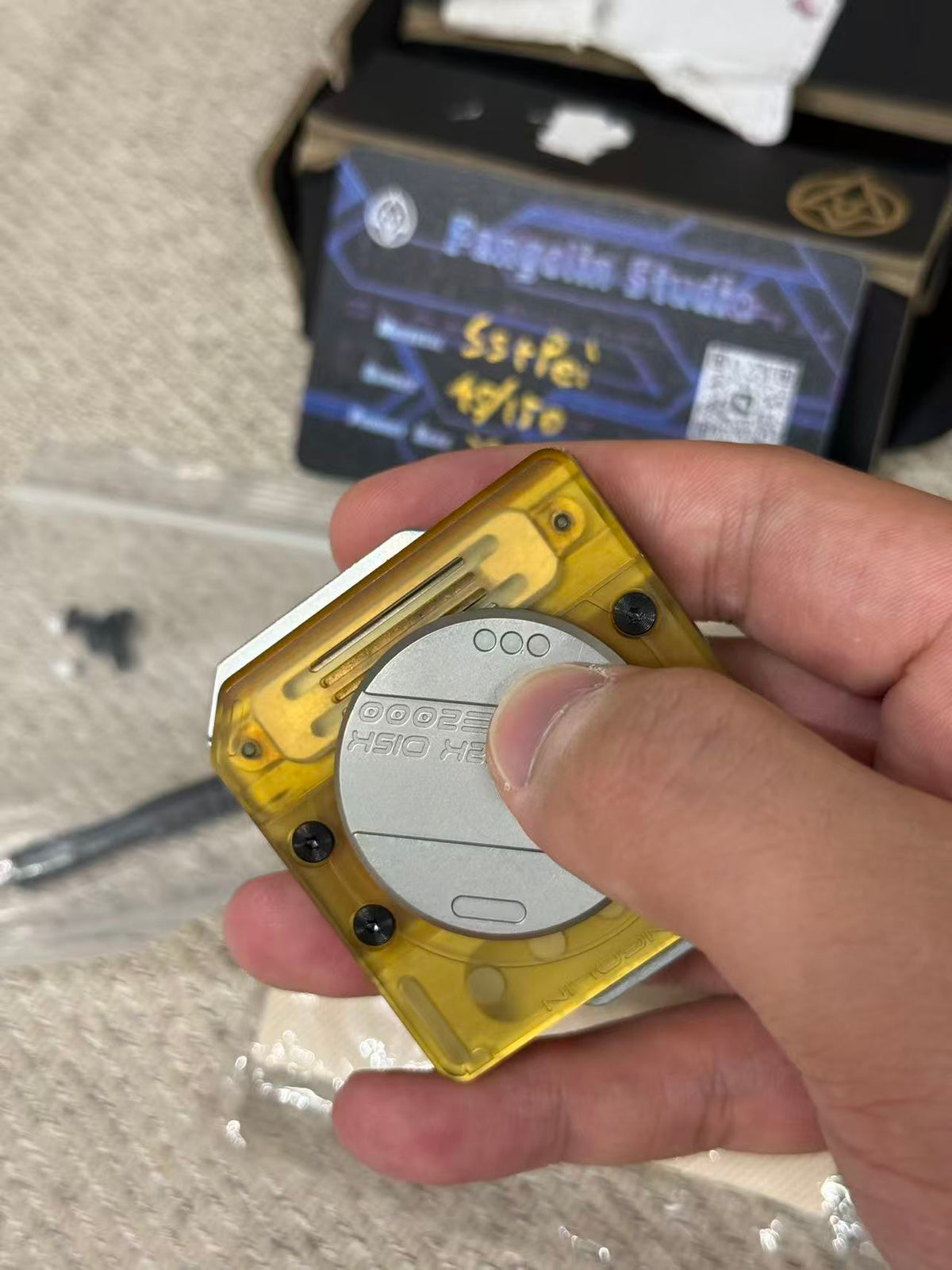 Millennium Y2K Disk Stainless Steel