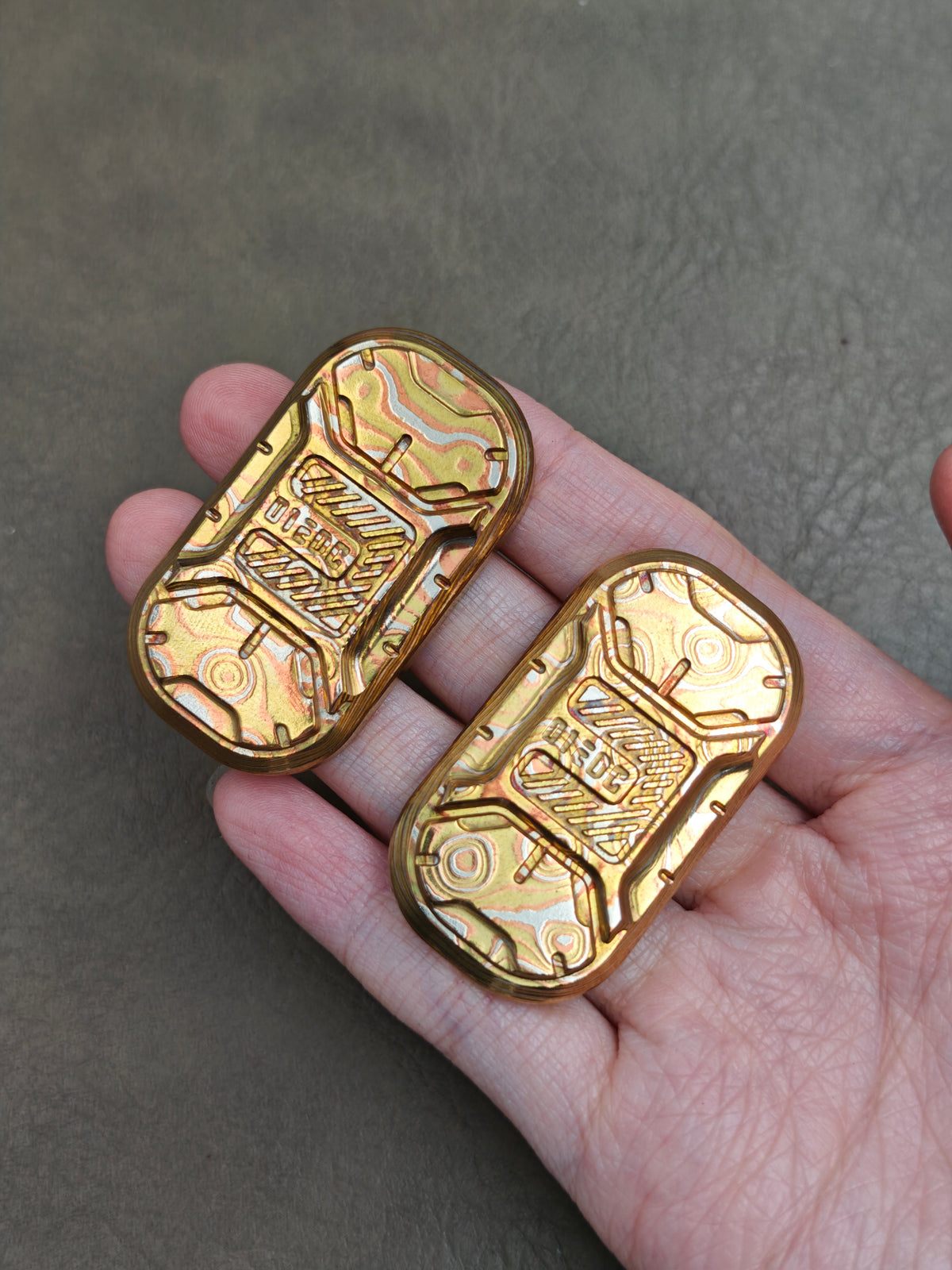 No.8 Shell Mokume