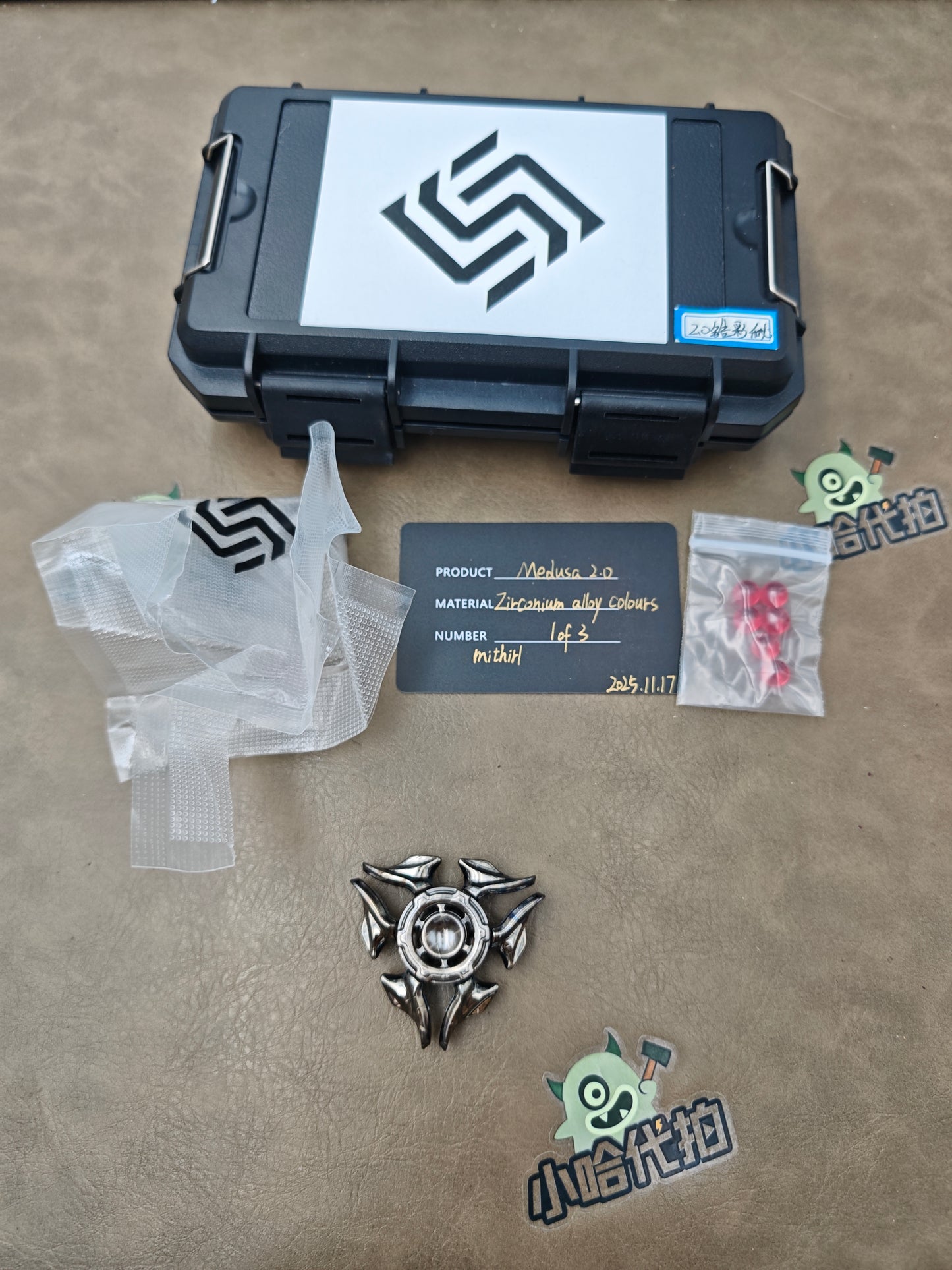 Sandblasted Medusa 2.0 Zirconium