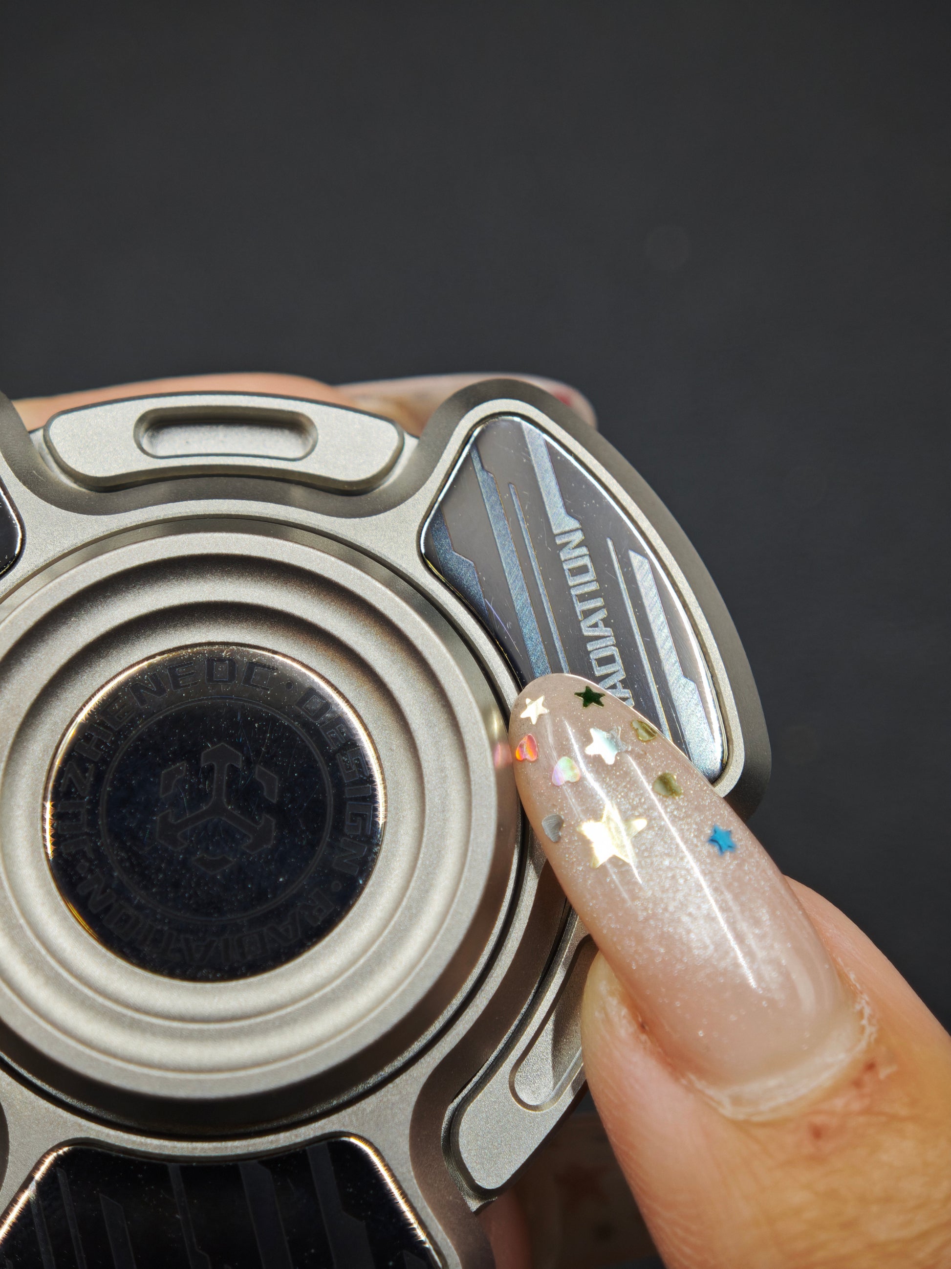 Radiation Shell Opening Titanium