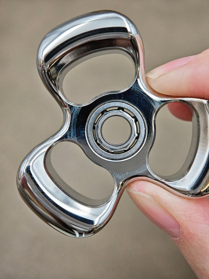 Three-Leaf Horizon OG Stainless Steel Polished