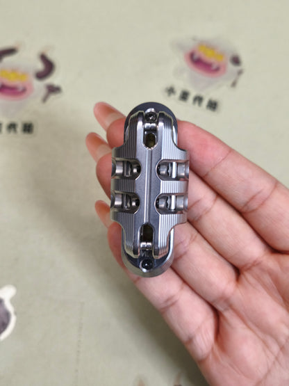 Exoskeleton Magnetic Mechanical Stainless Steel Blasted