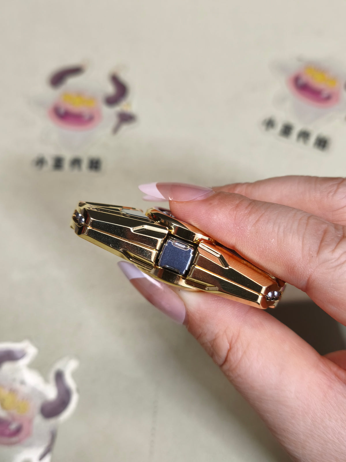 God of Time Stainless Steel Gold Plated