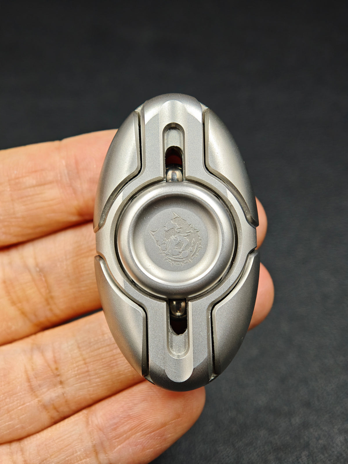 Fat Egg Stainless Steel Blasted