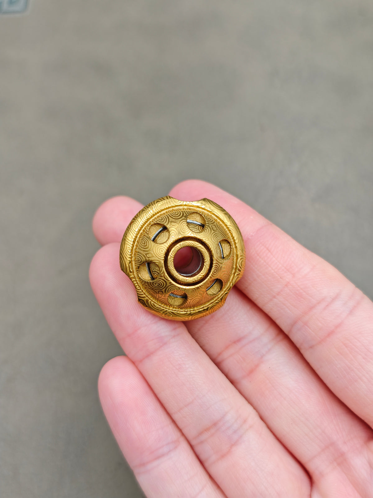 Planet Damasteel Gold Plated