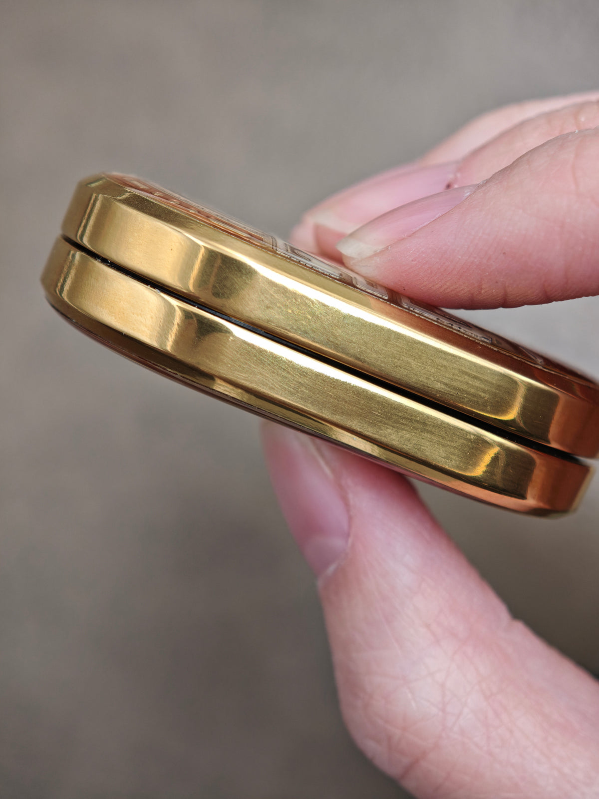 Hero Sword Zirconium Gold Plated Resin-Sealed