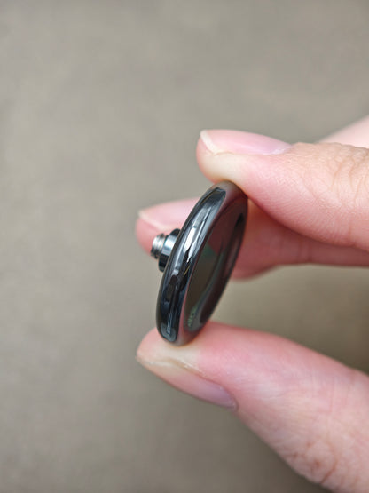 Three-Leaf Horizon Zirconium Polished