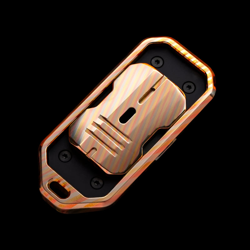 Music Waves Slider Polished Mokume
