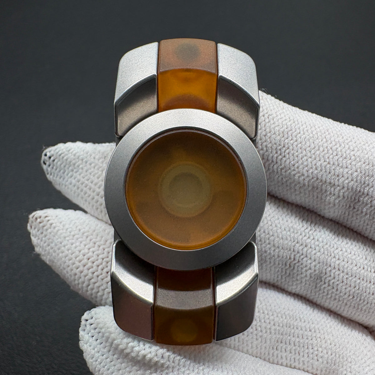 Amber Tenon Stainless Steel Stonewashed