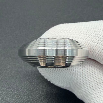 Obsidian Crystalized Stainless Steel Machine Finished Limited 68