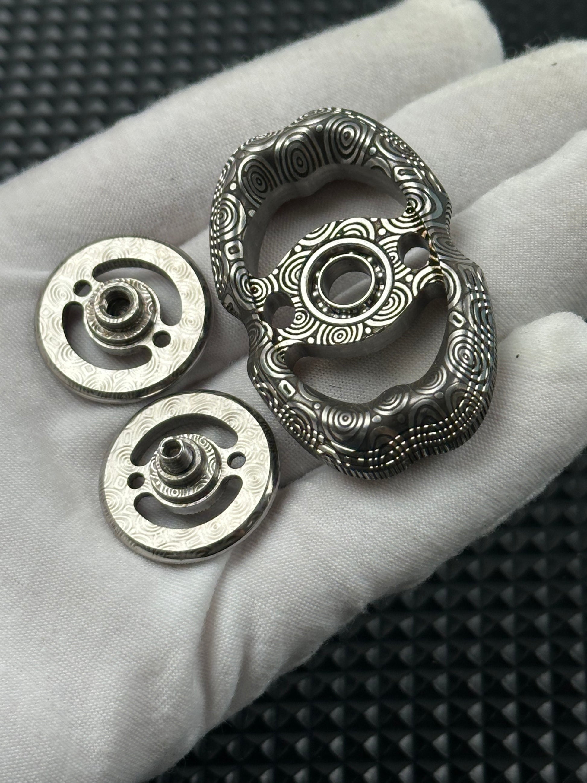 Obsidian Crystalized Stainless Steel
