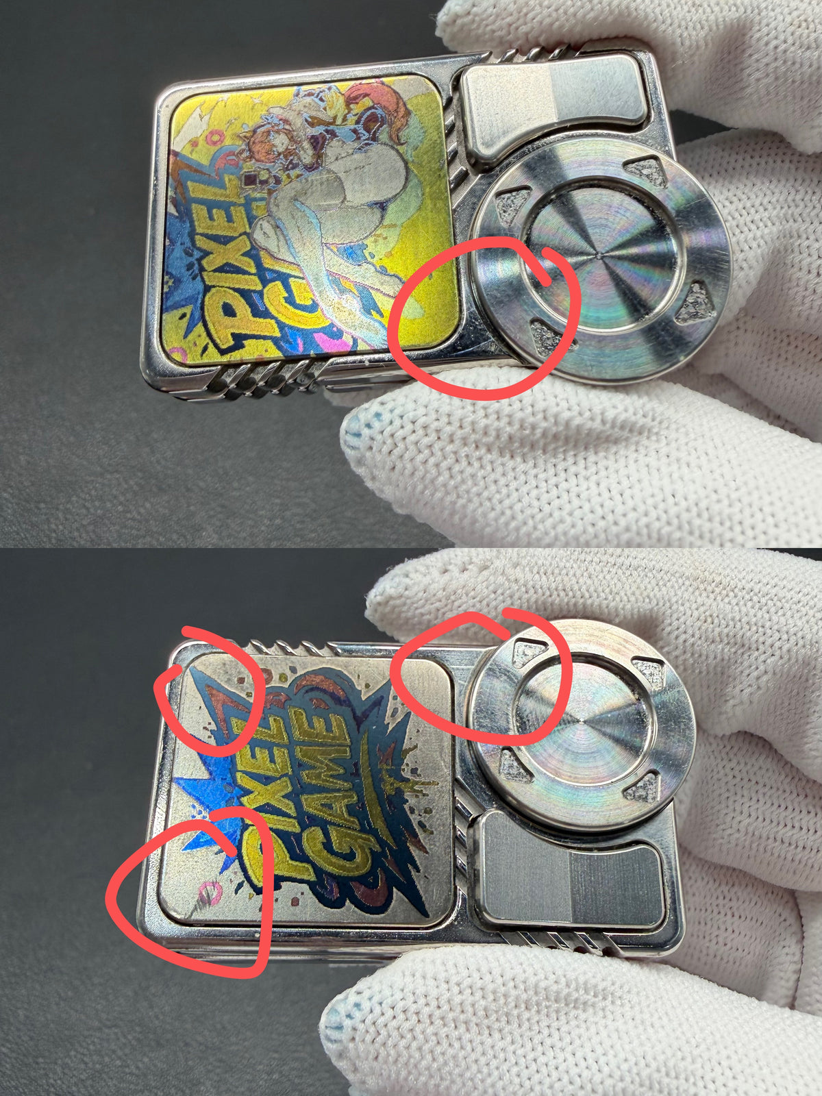 Turnaround Titanium Color-Anodized