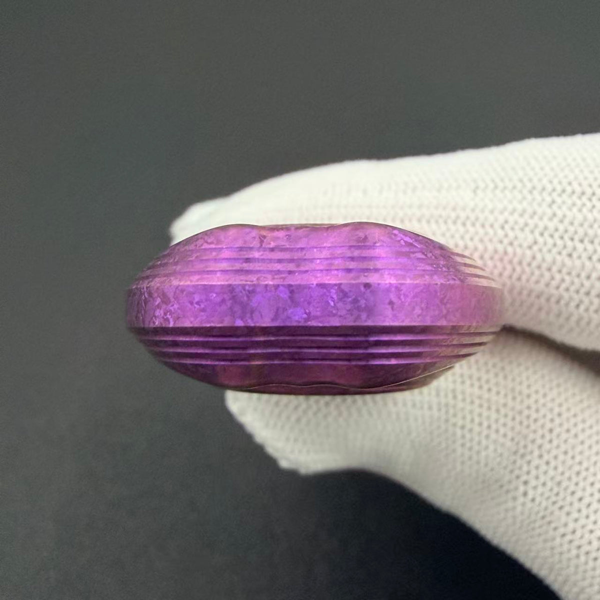 Obsidian Crystalized Crystallized Titanium Color-Anodized