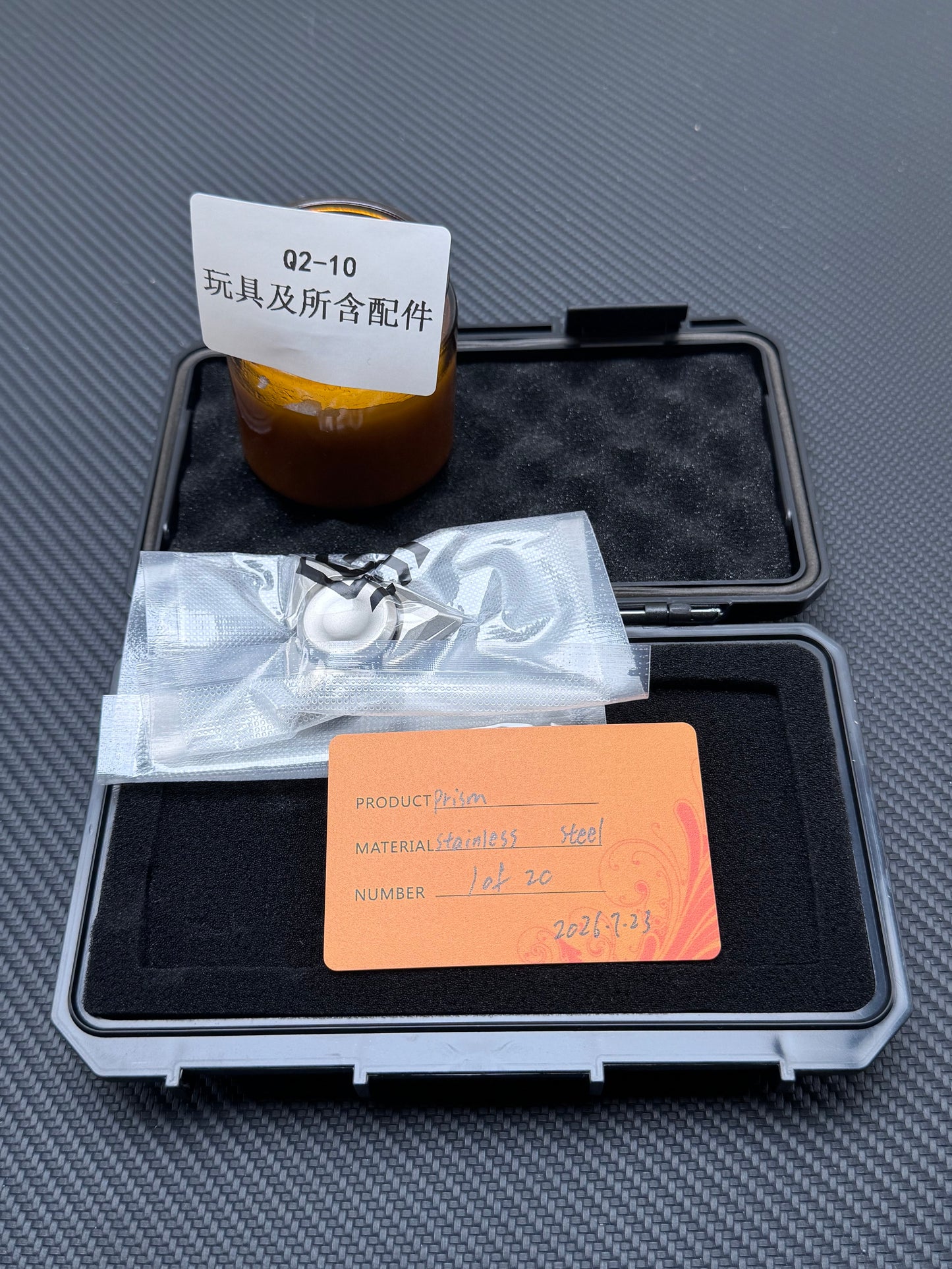 Prism Bearing Cap Stainless Steel Brand New