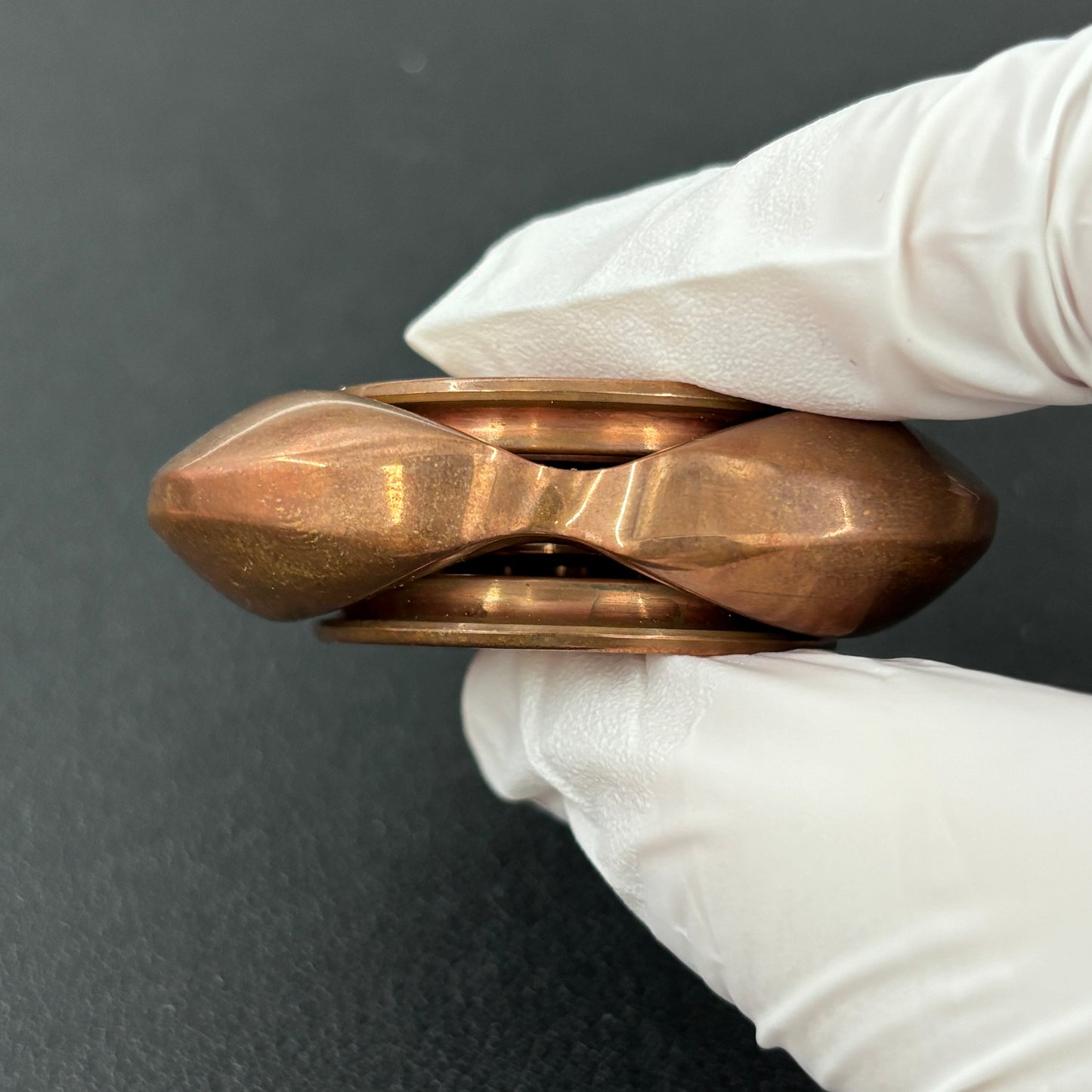 Herring Bearing Cap Copper Polished