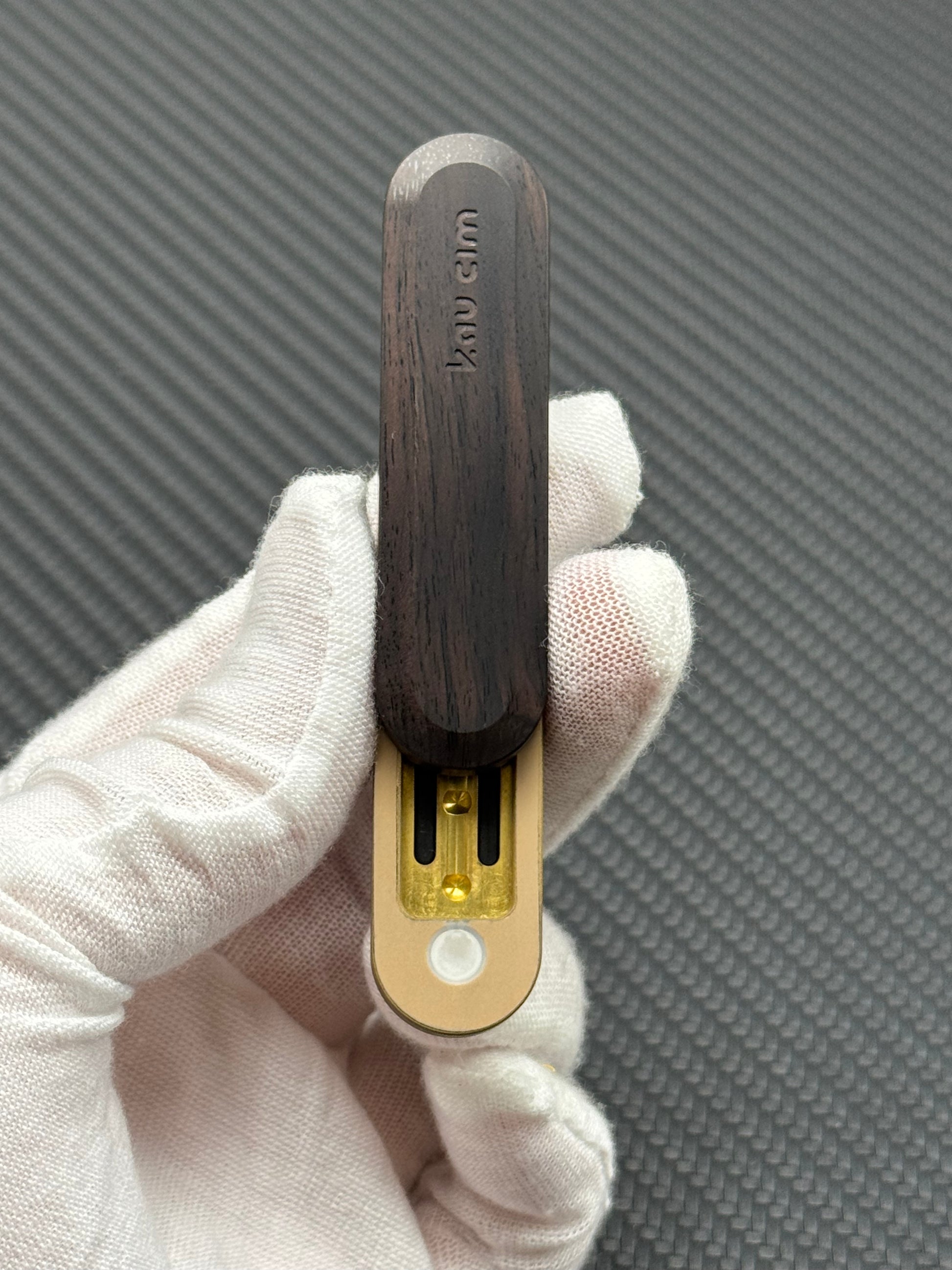 Year of Horse Flavor Stick African Blackwood Brass