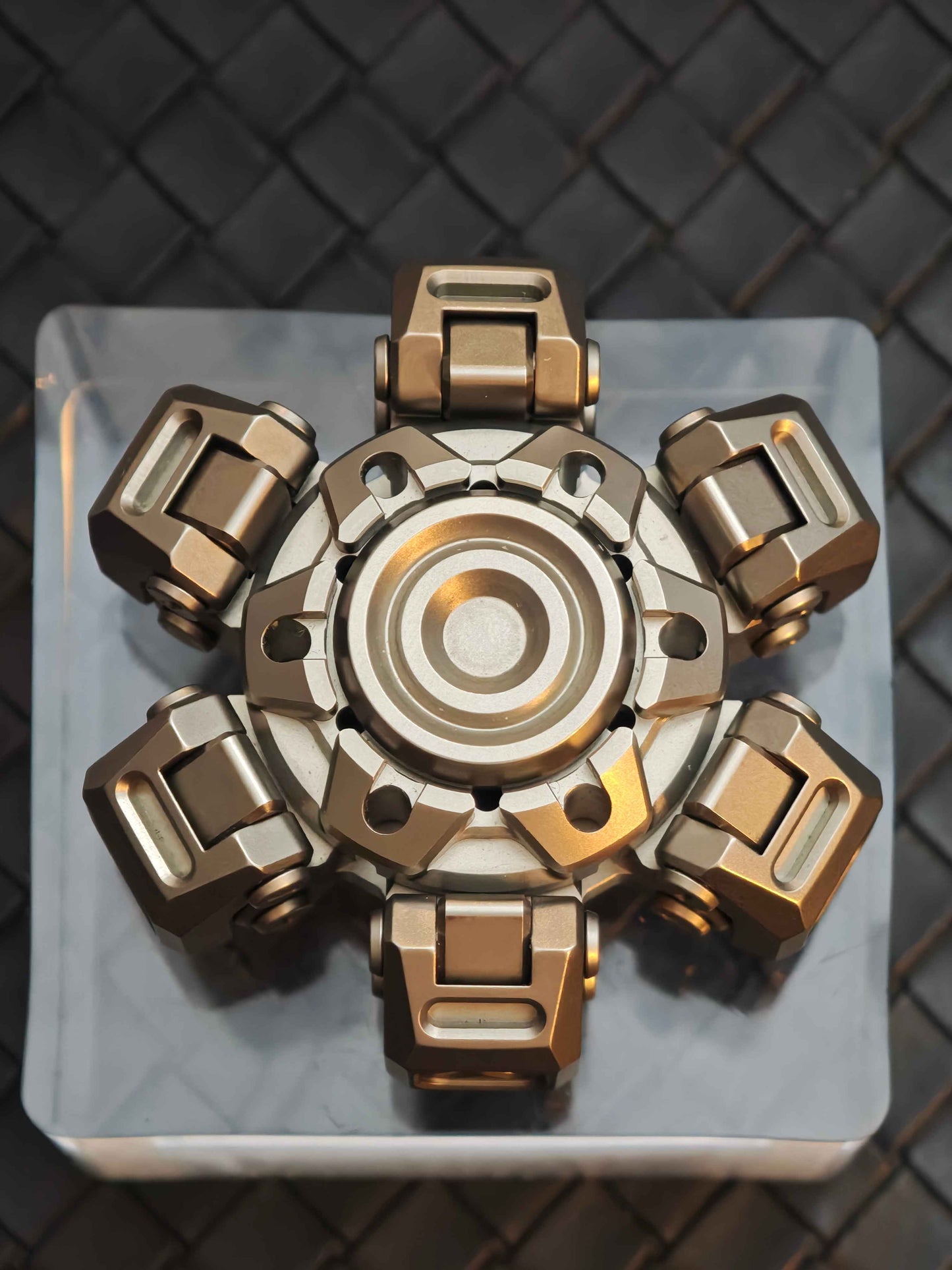 9 HAND Machinarium X Titanium Blasted