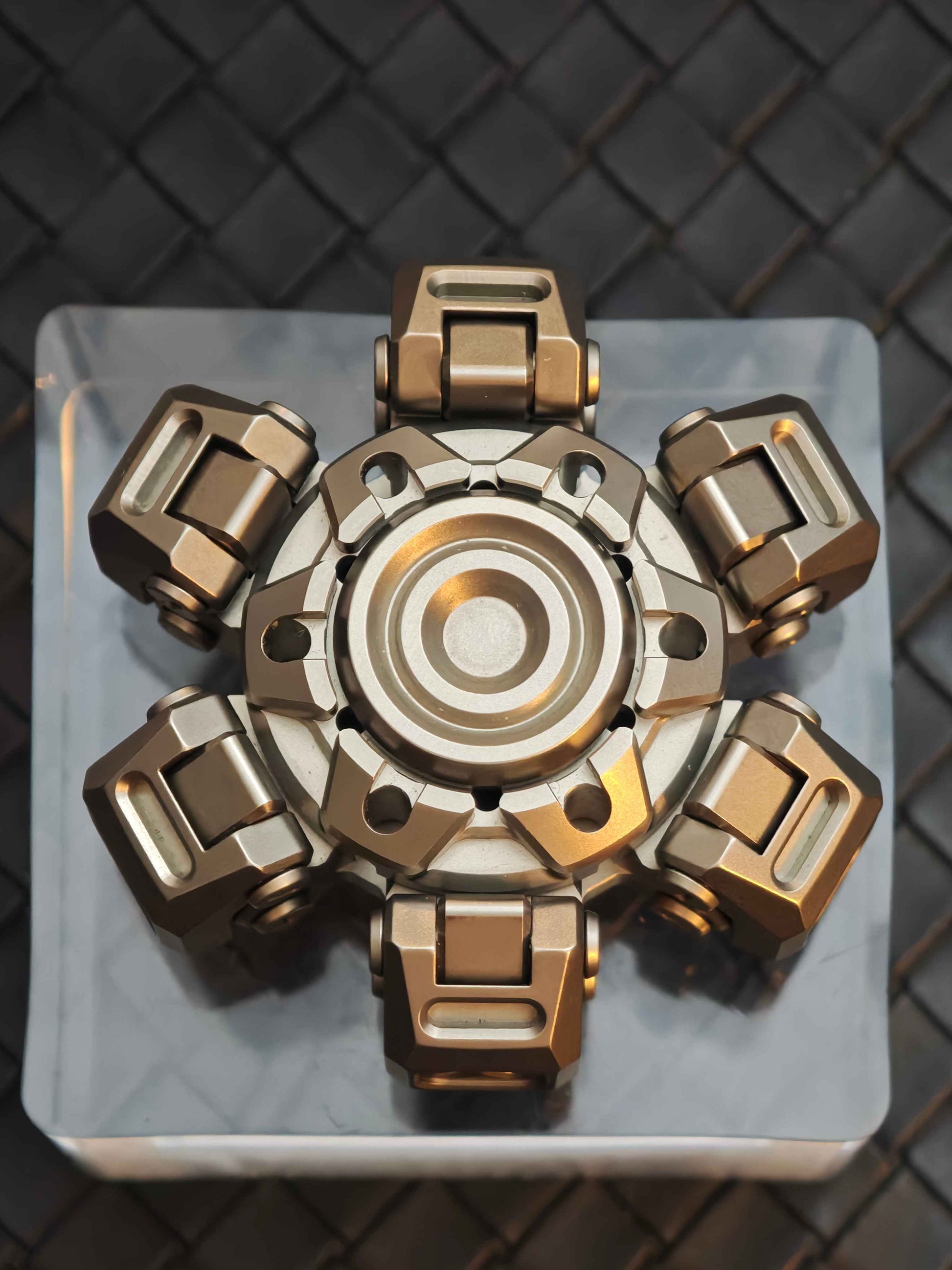 9 HAND Machinarium X Titanium Blasted