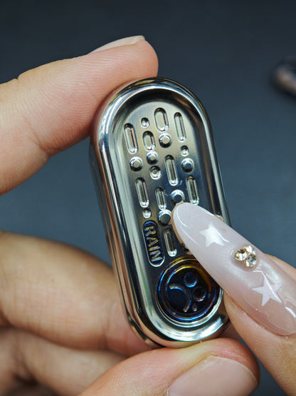 Top B Rain Titanium Polished
