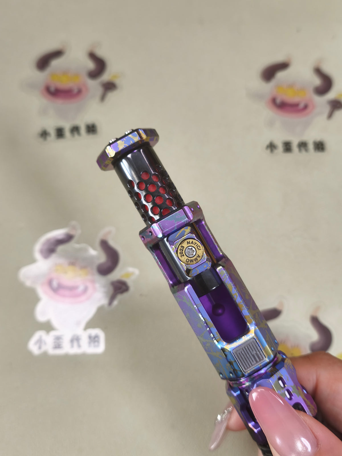 SHAKE Titanium Color-Anodized