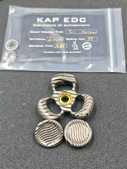 Three-Leaf Horizon Zircuti Color-Anodized