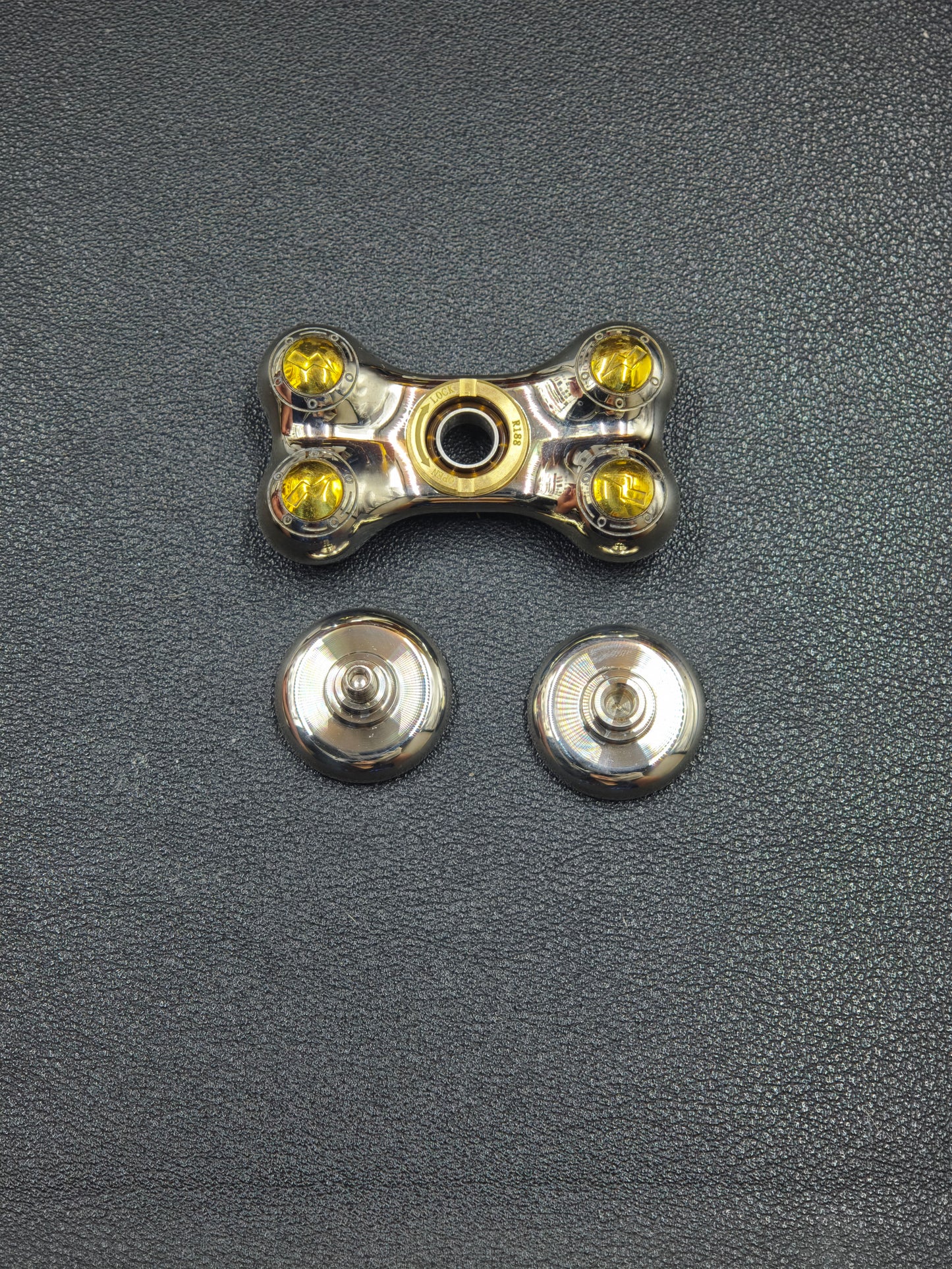 Bone Engraved Cupronickel Brass