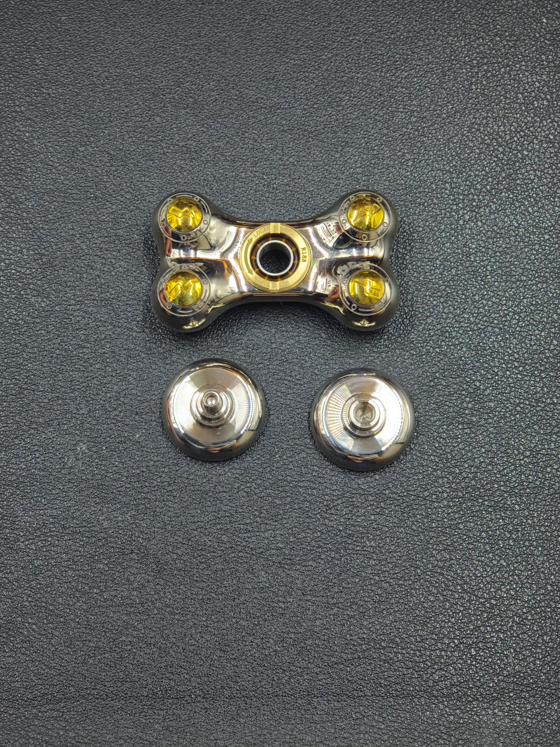 Bone Engraved Cupronickel Brass