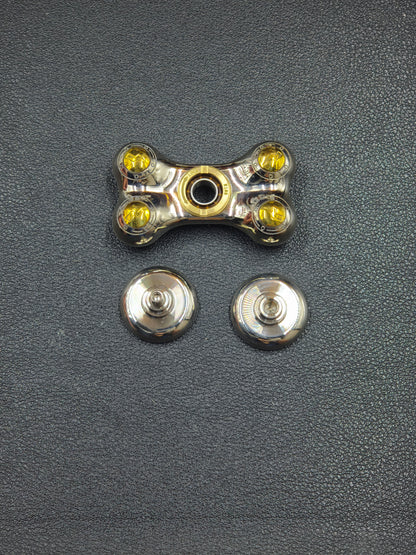 Bone Engraved Cupronickel Brass