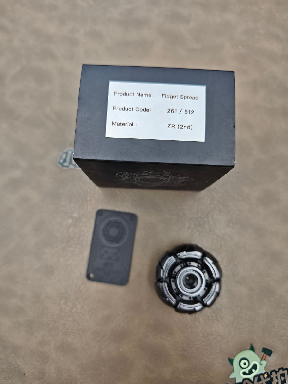 Pillbug Shell Opening Zirconium Polished