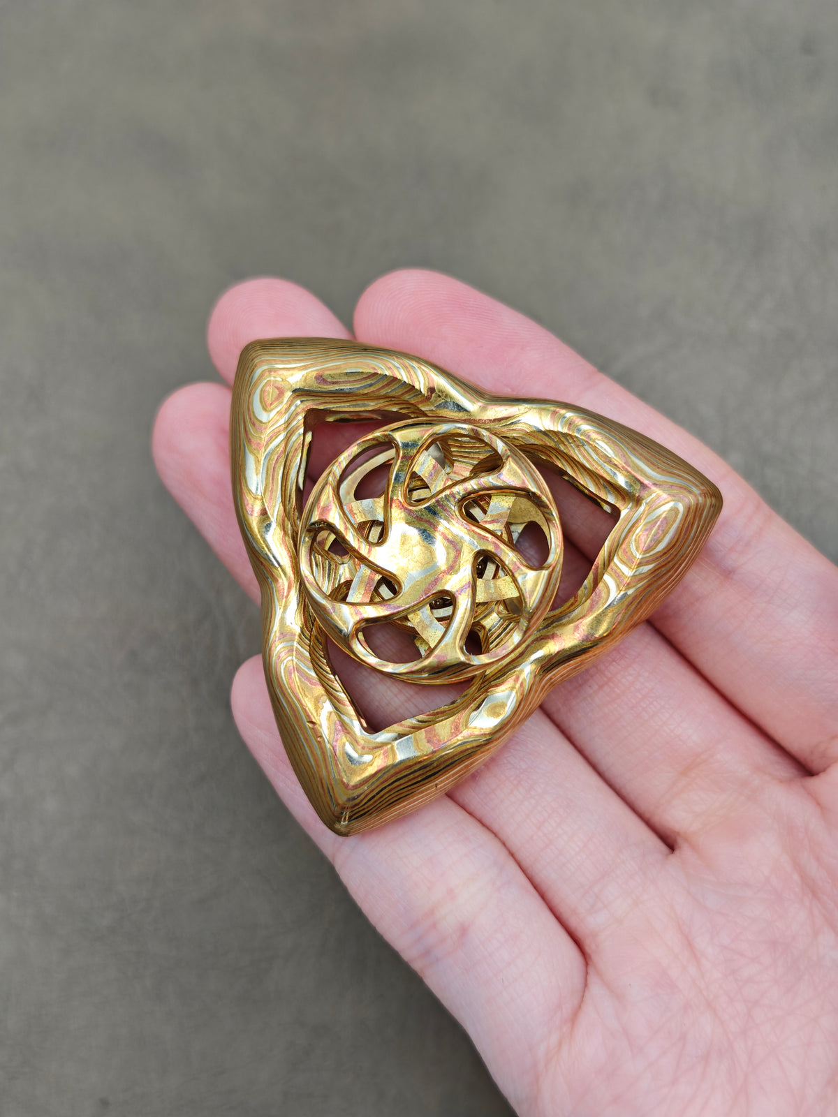 Mirage Mokume Etched