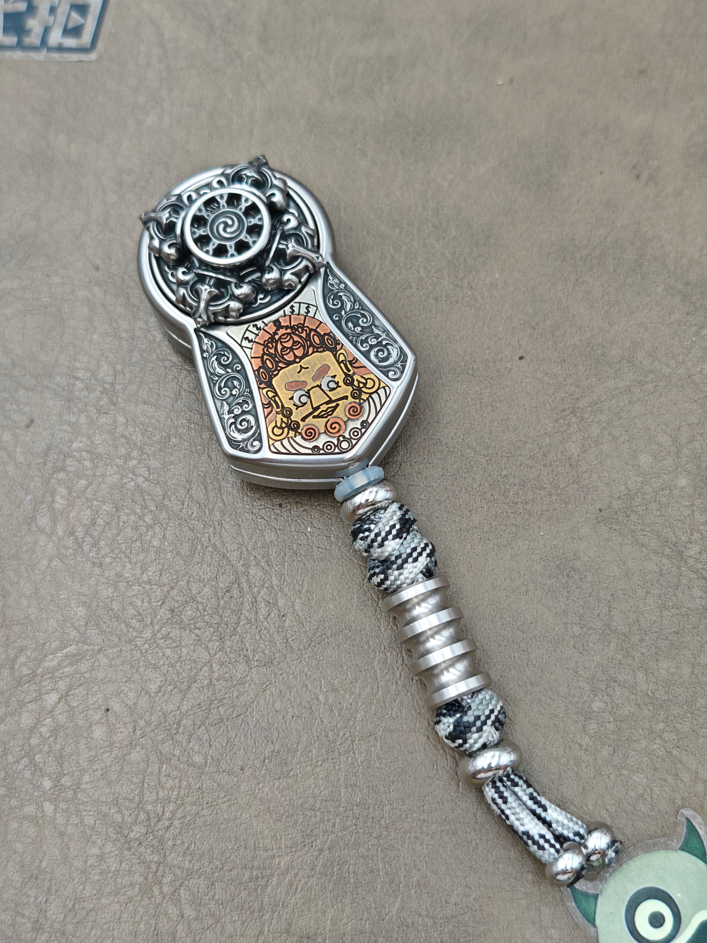 Demon Subduing Toga Tangcao Pattern Stainless Steel