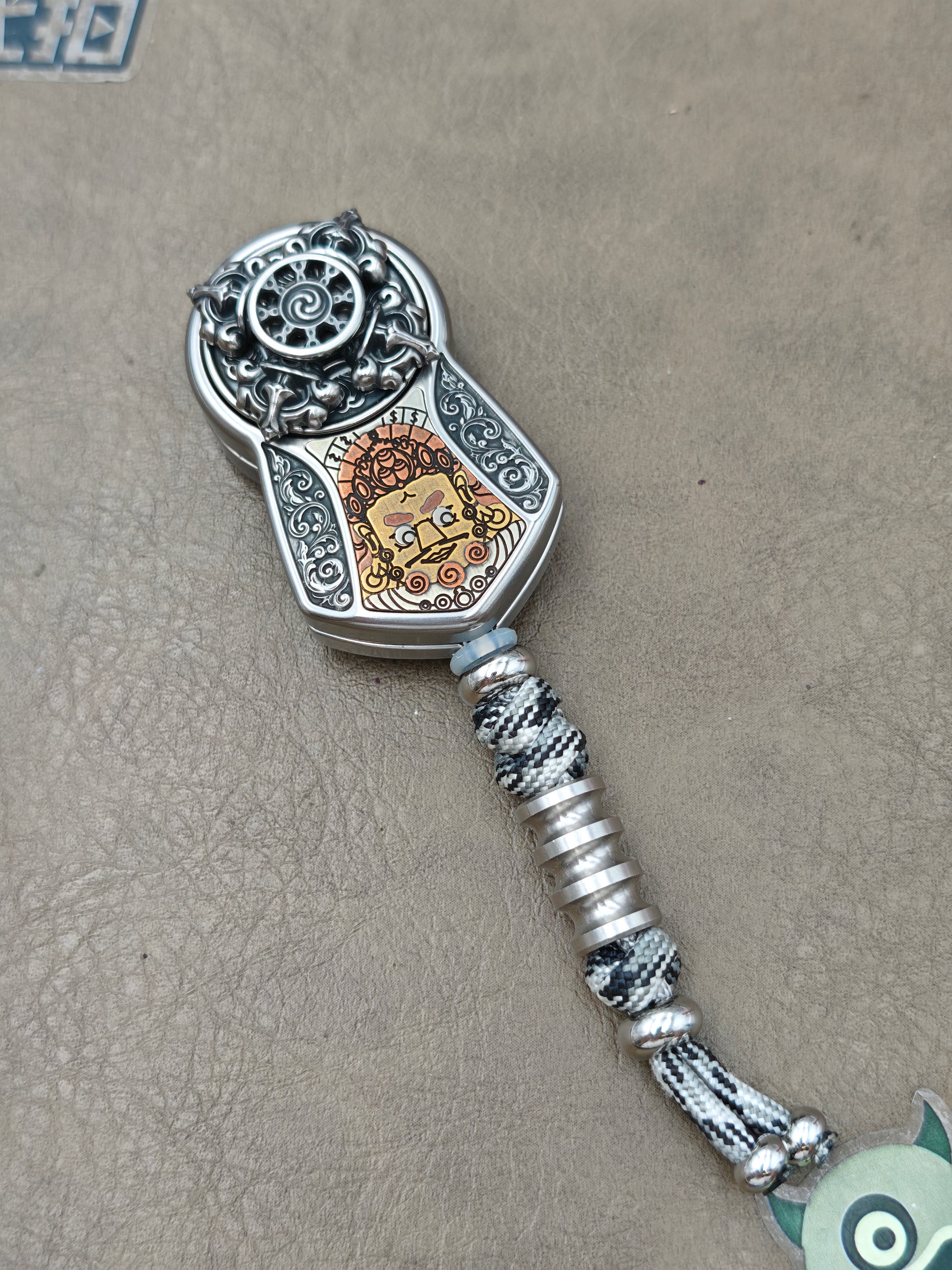 Demon Subduing Toga Tangcao Pattern Stainless Steel