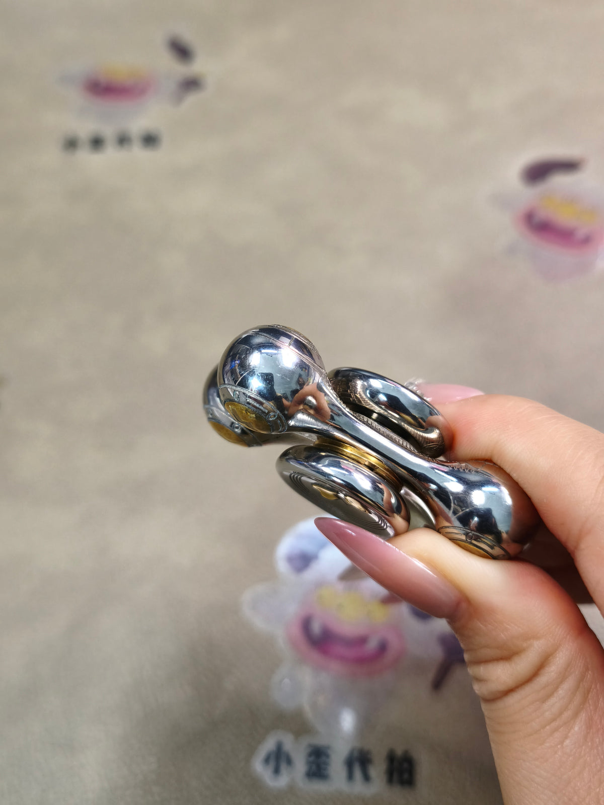 Bone Engraved Cupronickel