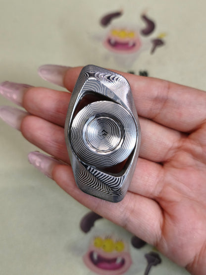 Phantom Dual Leaf Damasteel