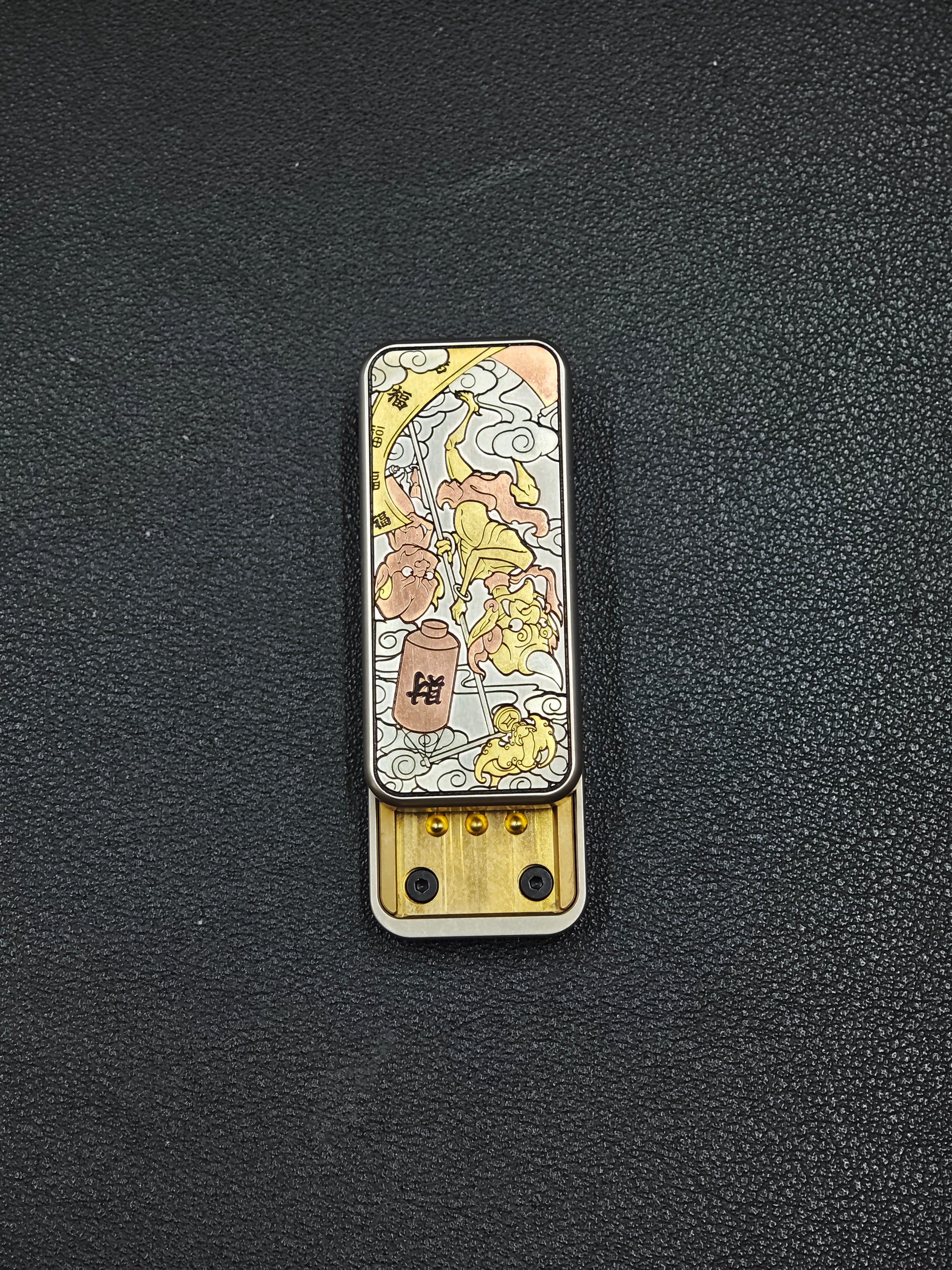Zhong Kui Paperweight Titanium