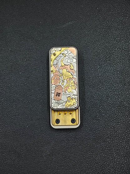 Zhong Kui Paperweight Titanium