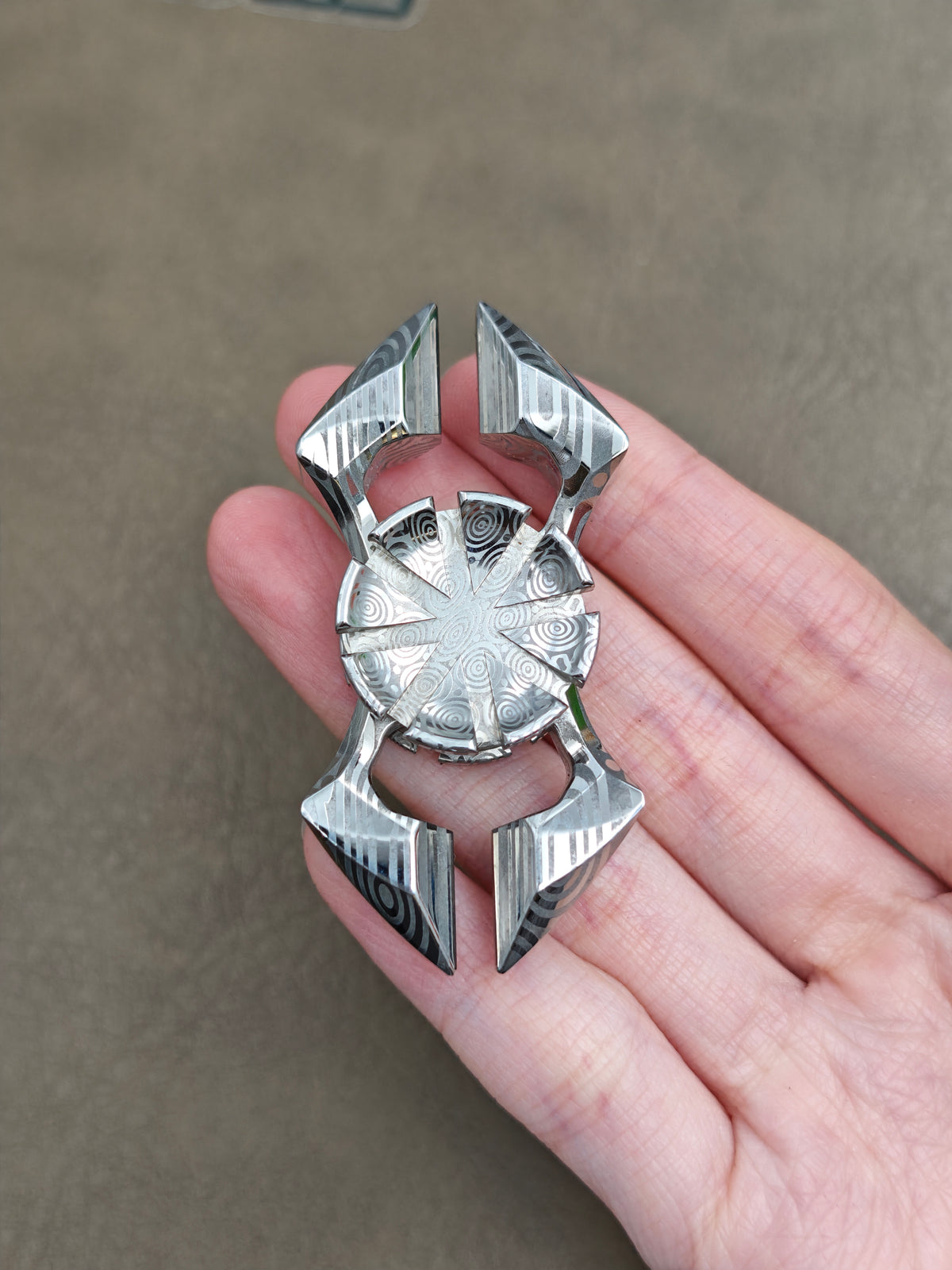 Scorpio Bearing Cap Damasteel