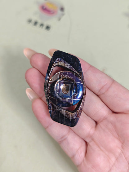 Phantom Dual Leaf Damasteel
