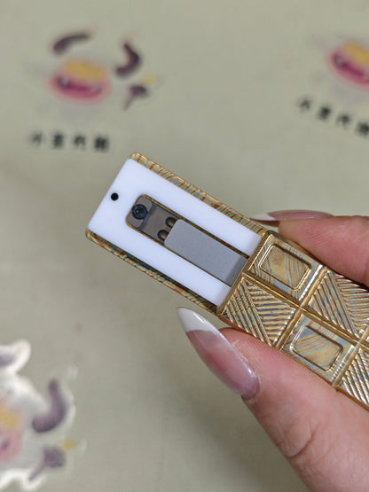 Wafer Chocolate Mokume