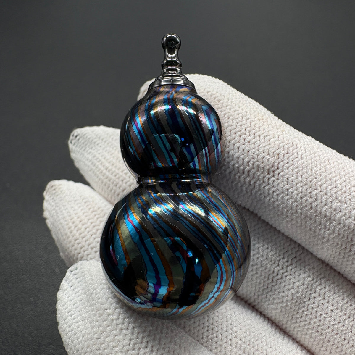 Wine Immortal Zircuti Color-Anodized Polished
